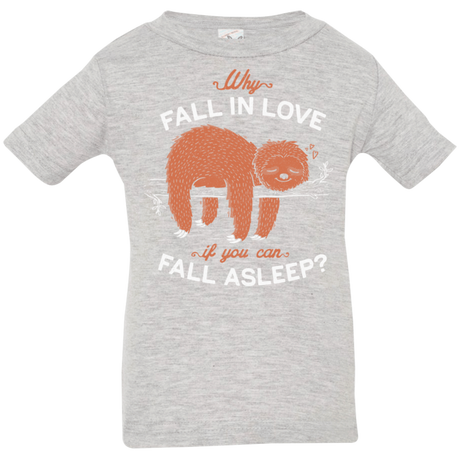 T-Shirts Heather Grey / 6 Months Fall Asleep Infant Premium T-Shirt