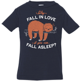 T-Shirts Navy / 6 Months Fall Asleep Infant Premium T-Shirt