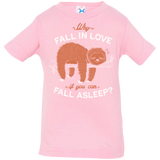 T-Shirts Pink / 6 Months Fall Asleep Infant Premium T-Shirt