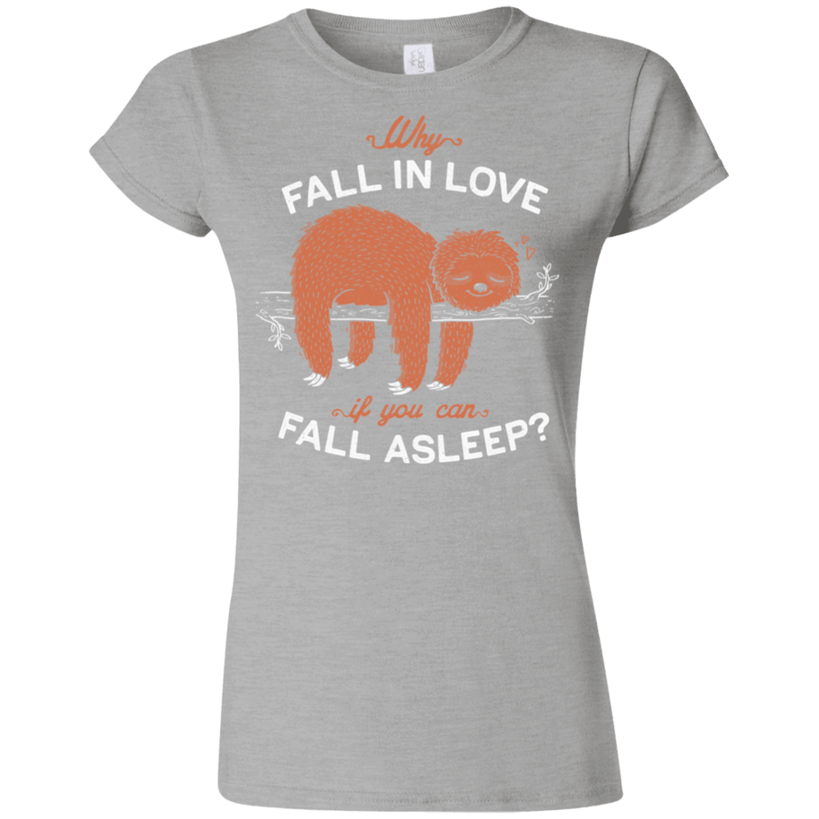 T-Shirts Sport Grey / S Fall Asleep Junior Slimmer-Fit T-Shirt