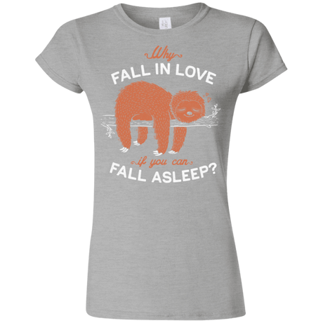 T-Shirts Sport Grey / S Fall Asleep Junior Slimmer-Fit T-Shirt