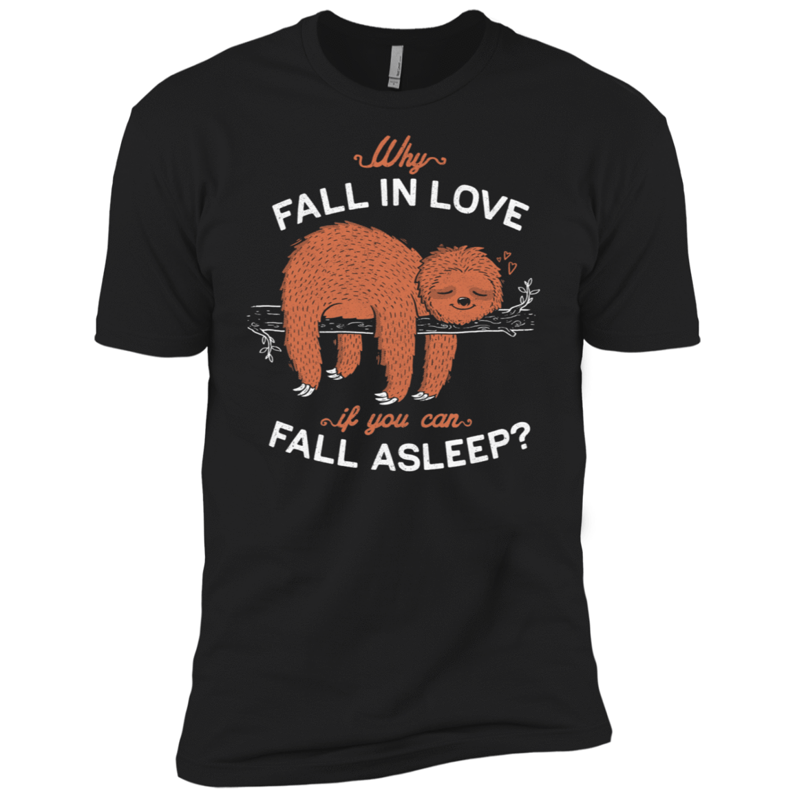 T-Shirts Black / X-Small Fall Asleep Men's Premium T-Shirt