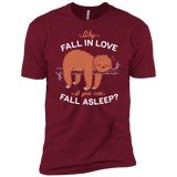 T-Shirts Cardinal / X-Small Fall Asleep Men's Premium T-Shirt