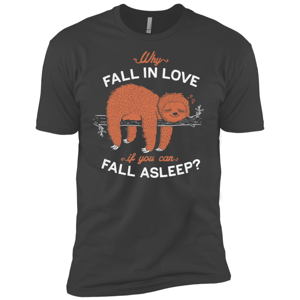 T-Shirts Heavy Metal / X-Small Fall Asleep Men's Premium T-Shirt