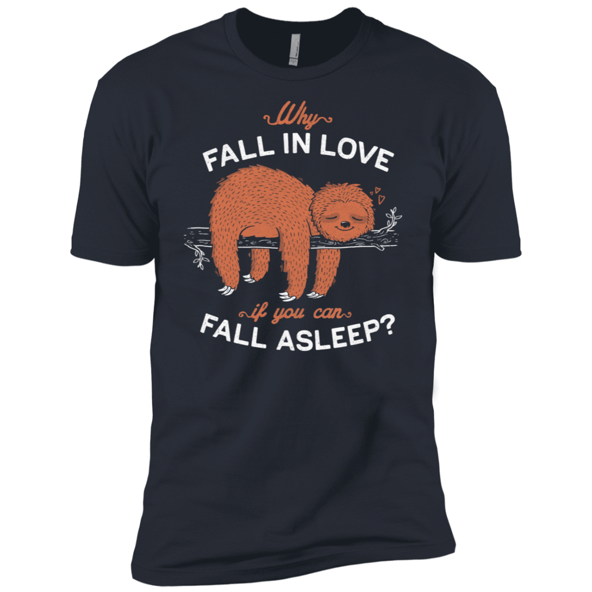 T-Shirts Indigo / X-Small Fall Asleep Men's Premium T-Shirt