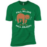 T-Shirts Kelly Green / X-Small Fall Asleep Men's Premium T-Shirt