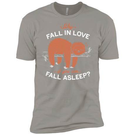 T-Shirts Light Grey / X-Small Fall Asleep Men's Premium T-Shirt