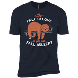 T-Shirts Midnight Navy / X-Small Fall Asleep Men's Premium T-Shirt