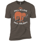 T-Shirts Warm Grey / X-Small Fall Asleep Men's Premium T-Shirt