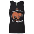 T-Shirts Black / S Fall Asleep Men's Premium Tank Top