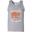 T-Shirts Sport Grey / S Fall Asleep Men's Tank Top