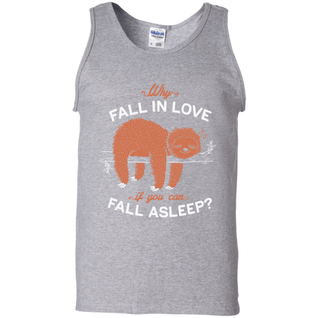 T-Shirts Sport Grey / S Fall Asleep Men's Tank Top