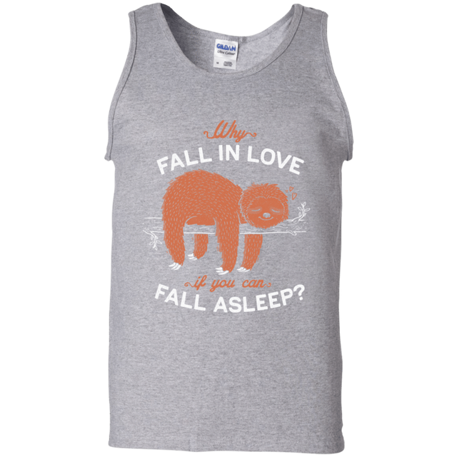 T-Shirts Sport Grey / S Fall Asleep Men's Tank Top