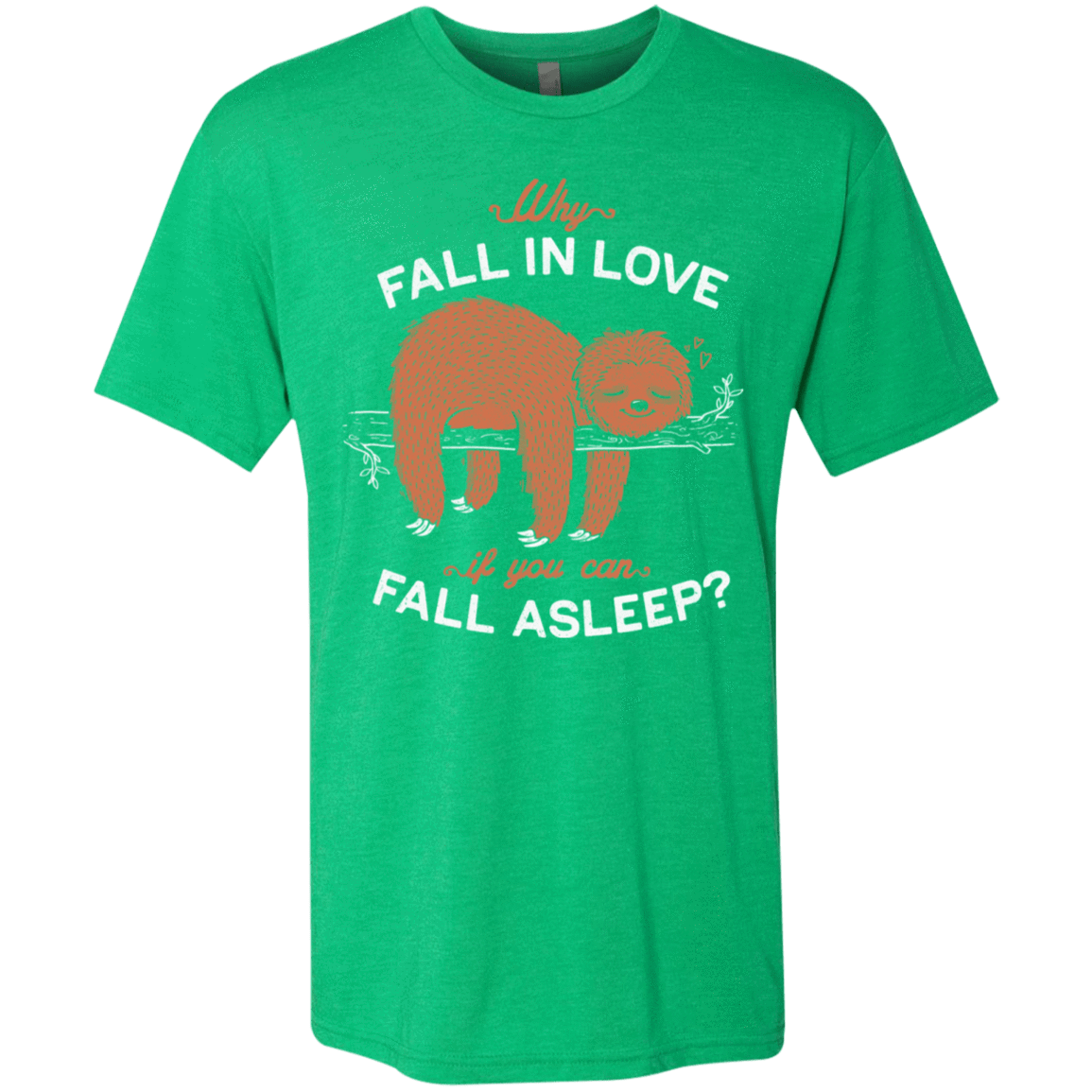 T-Shirts Envy / S Fall Asleep Men's Triblend T-Shirt