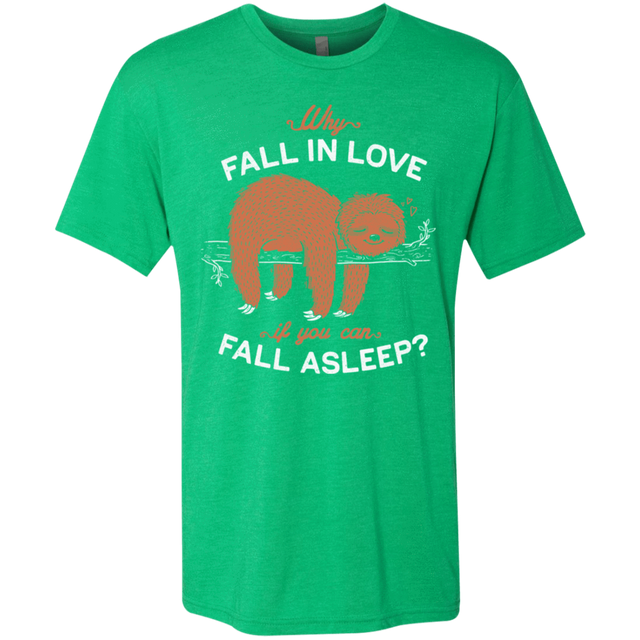 T-Shirts Envy / S Fall Asleep Men's Triblend T-Shirt