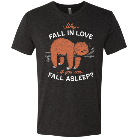 T-Shirts Vintage Black / S Fall Asleep Men's Triblend T-Shirt