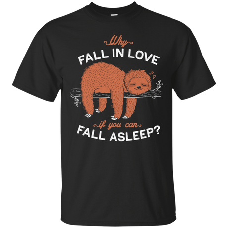 T-Shirts Black / S Fall Asleep T-Shirt