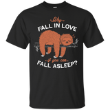 T-Shirts Black / S Fall Asleep T-Shirt