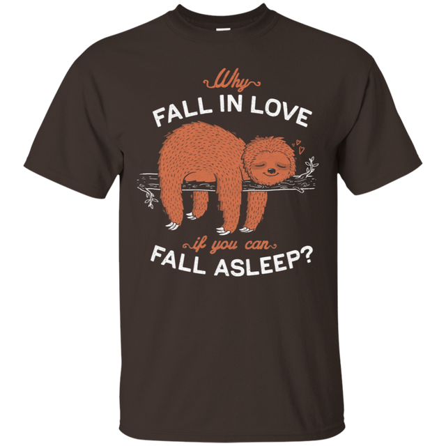 T-Shirts Dark Chocolate / S Fall Asleep T-Shirt