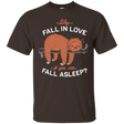 T-Shirts Dark Chocolate / S Fall Asleep T-Shirt