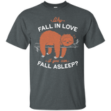 T-Shirts Dark Heather / S Fall Asleep T-Shirt