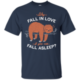 T-Shirts Navy / S Fall Asleep T-Shirt