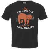 T-Shirts Black / 2T Fall Asleep Toddler Premium T-Shirt