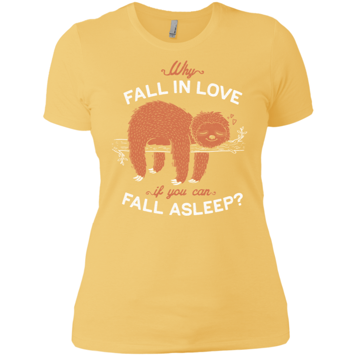 T-Shirts Banana Cream/ / X-Small Fall Asleep Women's Premium T-Shirt