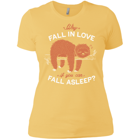 T-Shirts Banana Cream/ / X-Small Fall Asleep Women's Premium T-Shirt