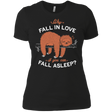 T-Shirts Black / X-Small Fall Asleep Women's Premium T-Shirt