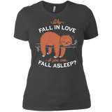 T-Shirts Heavy Metal / X-Small Fall Asleep Women's Premium T-Shirt