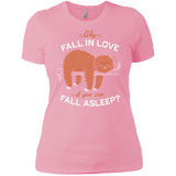 T-Shirts Light Pink / X-Small Fall Asleep Women's Premium T-Shirt