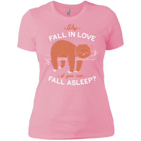 T-Shirts Light Pink / X-Small Fall Asleep Women's Premium T-Shirt