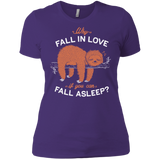 T-Shirts Purple Rush/ / X-Small Fall Asleep Women's Premium T-Shirt