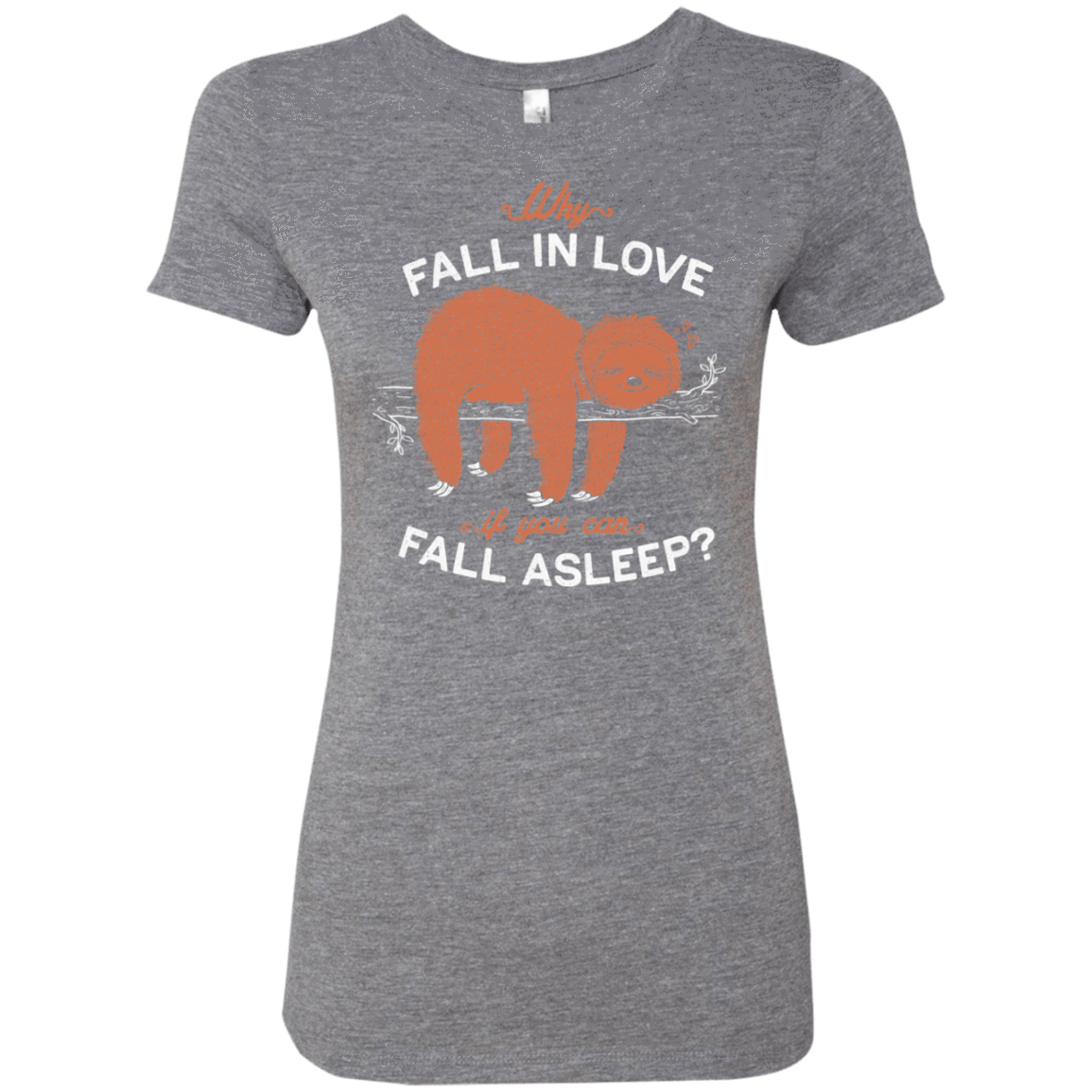 T-Shirts Premium Heather / S Fall Asleep Women's Triblend T-Shirt