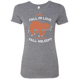 T-Shirts Premium Heather / S Fall Asleep Women's Triblend T-Shirt