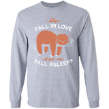 T-Shirts Sport Grey / YS Fall Asleep Youth Long Sleeve T-Shirt