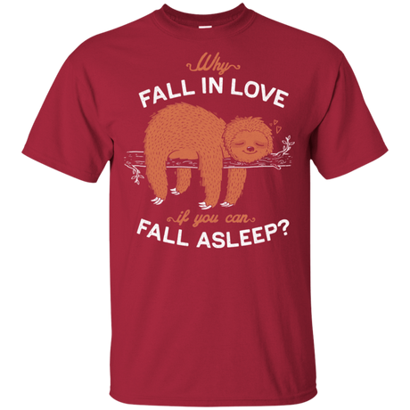T-Shirts Cardinal / YXS Fall Asleep Youth T-Shirt