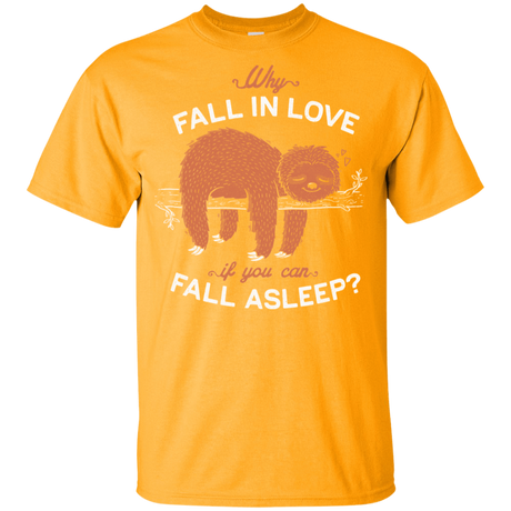 T-Shirts Gold / YXS Fall Asleep Youth T-Shirt