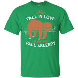 T-Shirts Irish Green / YXS Fall Asleep Youth T-Shirt