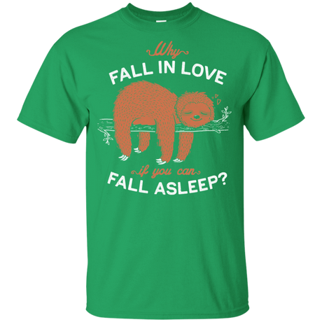 T-Shirts Irish Green / YXS Fall Asleep Youth T-Shirt