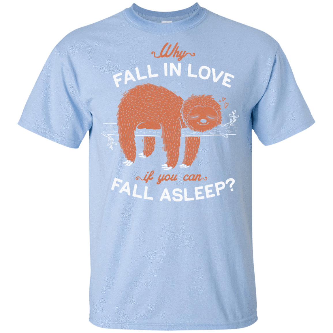 T-Shirts Light Blue / YXS Fall Asleep Youth T-Shirt
