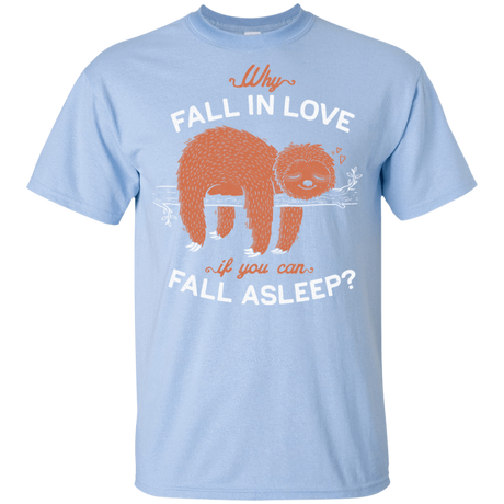 T-Shirts Light Blue / YXS Fall Asleep Youth T-Shirt