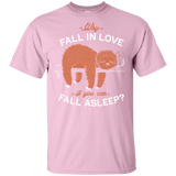 T-Shirts Light Pink / YXS Fall Asleep Youth T-Shirt