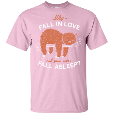 T-Shirts Light Pink / YXS Fall Asleep Youth T-Shirt
