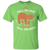 T-Shirts Lime / YXS Fall Asleep Youth T-Shirt