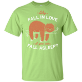T-Shirts Mint Green / YXS Fall Asleep Youth T-Shirt