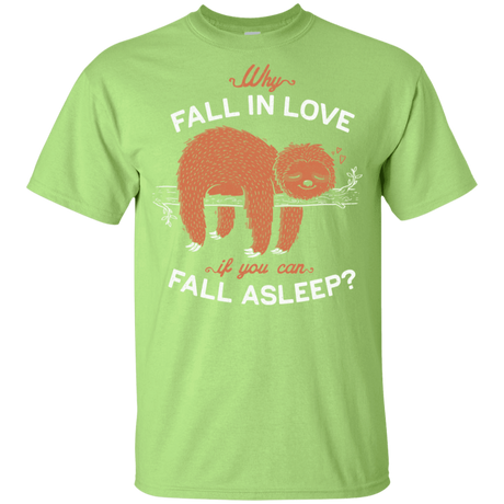 T-Shirts Mint Green / YXS Fall Asleep Youth T-Shirt