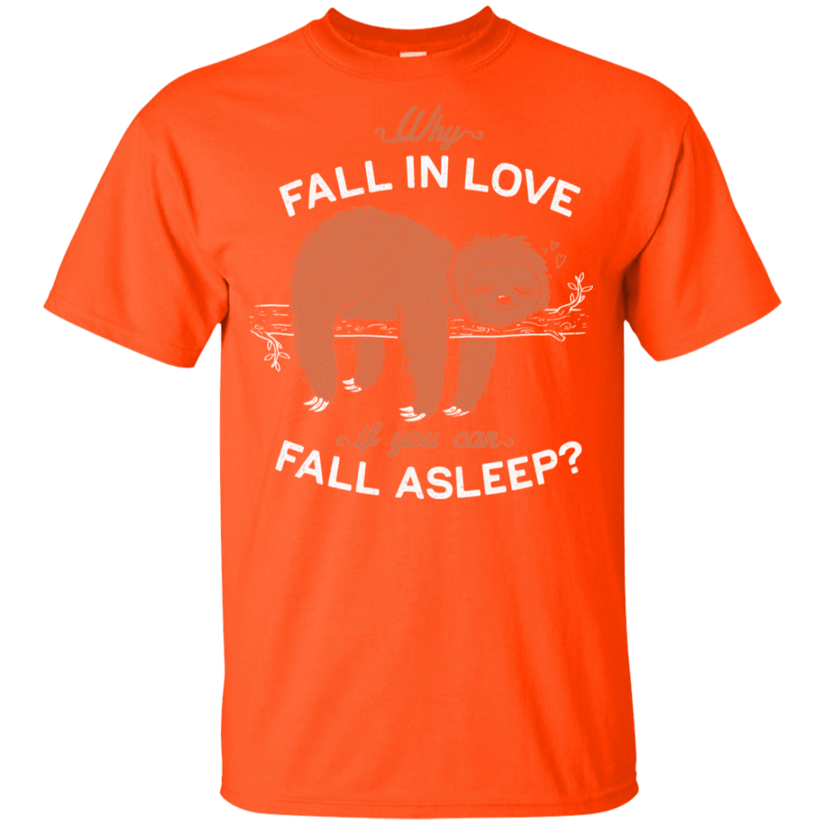 T-Shirts Orange / YXS Fall Asleep Youth T-Shirt