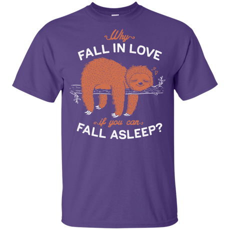 T-Shirts Purple / YXS Fall Asleep Youth T-Shirt